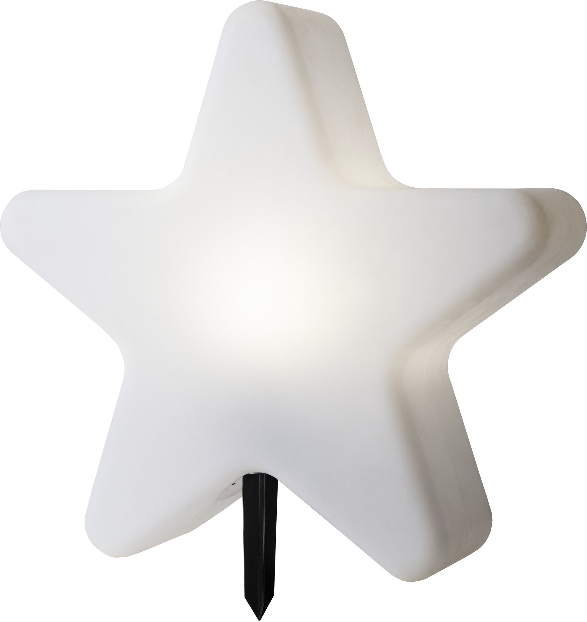 Outdoor-Beleuchtung GARDENLIGHT STAR - Weiss, 48 x 15 cm, IP65