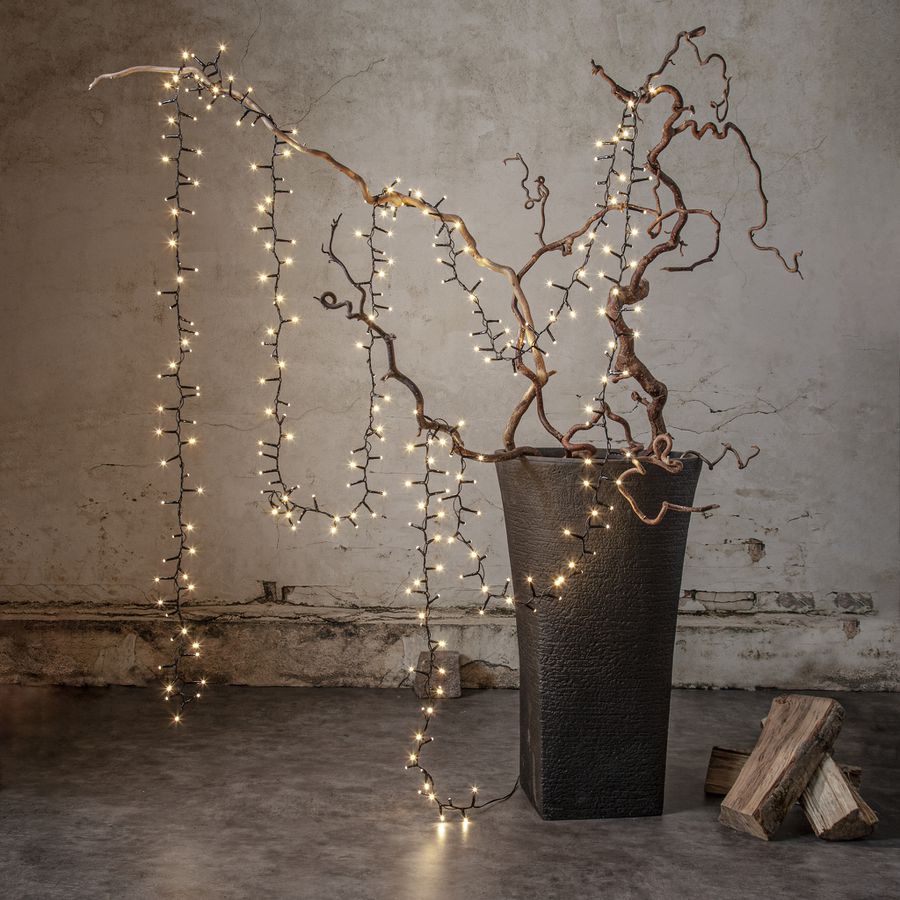 Lichterkette Shiny - IP44, Warmweiss, 1200 LED's, 2400.00 cm