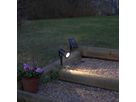 Solar Spotlight Powerspot - Indoor, Outdoor, Warmweiss, Schwarz