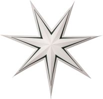 Paper Star Stripe - Indoor, , Weiss