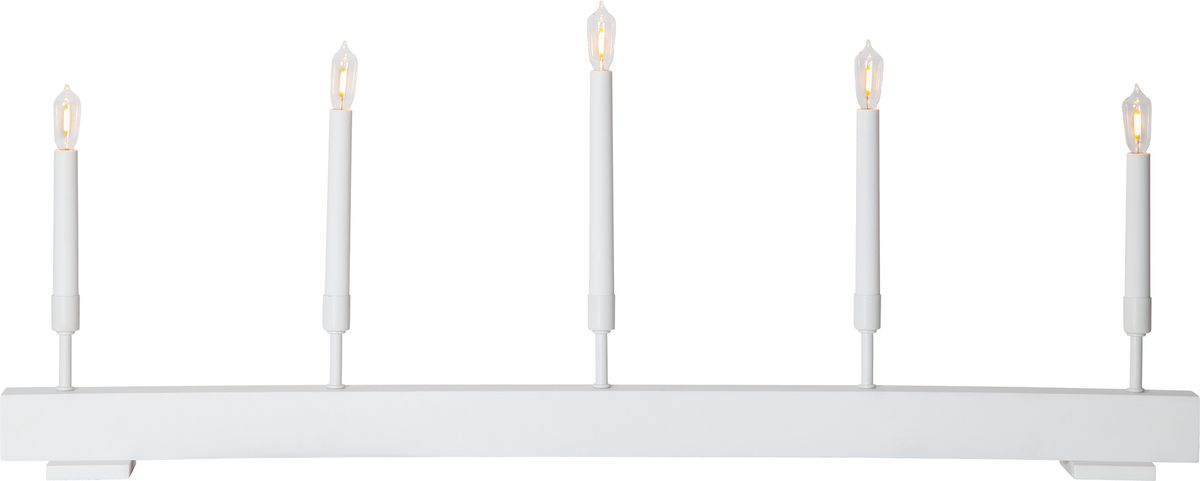 Kerzenständer Storm - IP20, Neutralweiss, 5 LED's