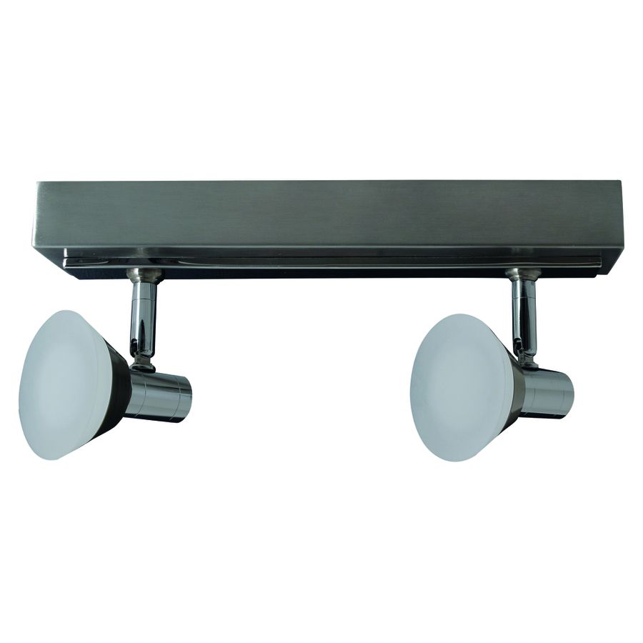 2er LED-Deckenspot Jericho - LED fest verbaut, 3000K, warmweiss