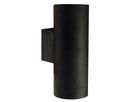 Tin Maxi, Doppelt Wandleuchte, Schwarz - GU10, max.2x35W, IP54