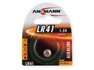 Alkaline Knopfzelle LR41 / LR736 / AG3 - 1er Blister