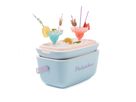 Polarbox Retro Cooler baby Blue 20l - Kühlbox, 20l, Vintage Design