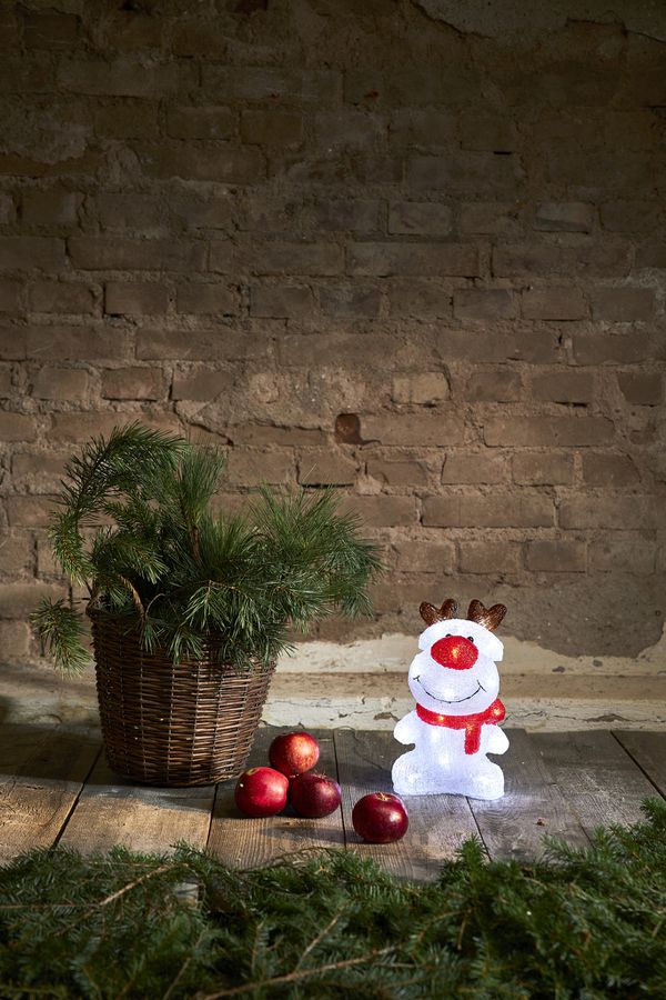 Figur Crystalo - IP44, Kaltweiss, 30 LED
