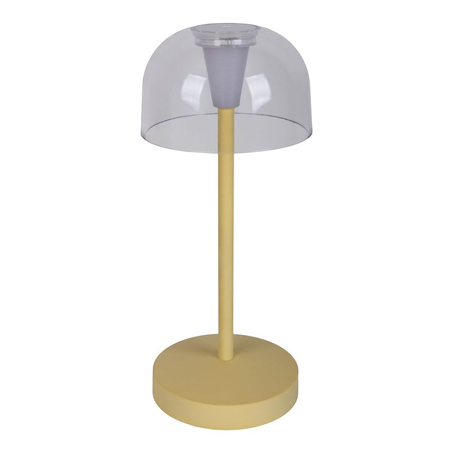 Akku- Tischleuchte GOMBA gelb 2er Set - LED-Modul, 1W, IP54