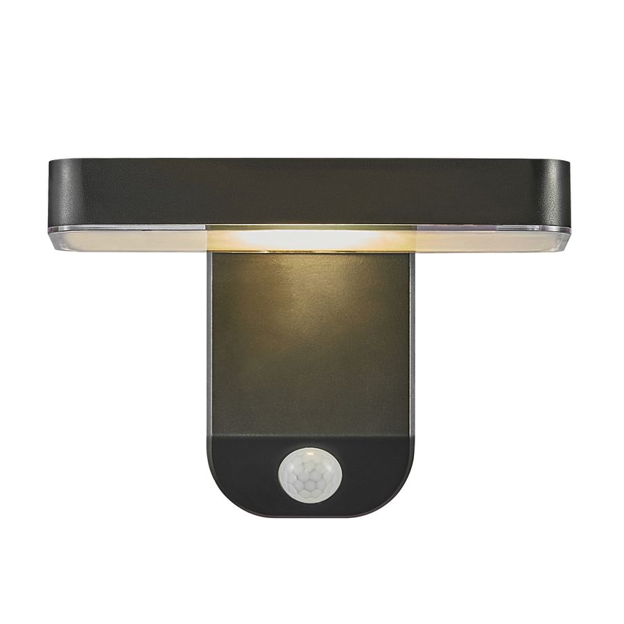 Rica Square, Wandleuchte, Schwarz - LED Modul, 5W ,IP44