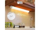 LED Unterbauleuchte CLASSICA SWITCH CCT, L450 - 6W, 3000/4000/5700K, 750-800lm, CRI80, IP20, Ein/Aus-Schalter, L=450mm
