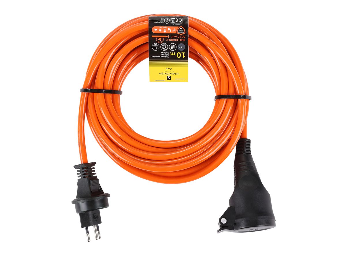 PROFI CEE Starkstrom Verlängerungskabel 5x2,5mm² H07RN-F TITANEX Kabel mit MENNE