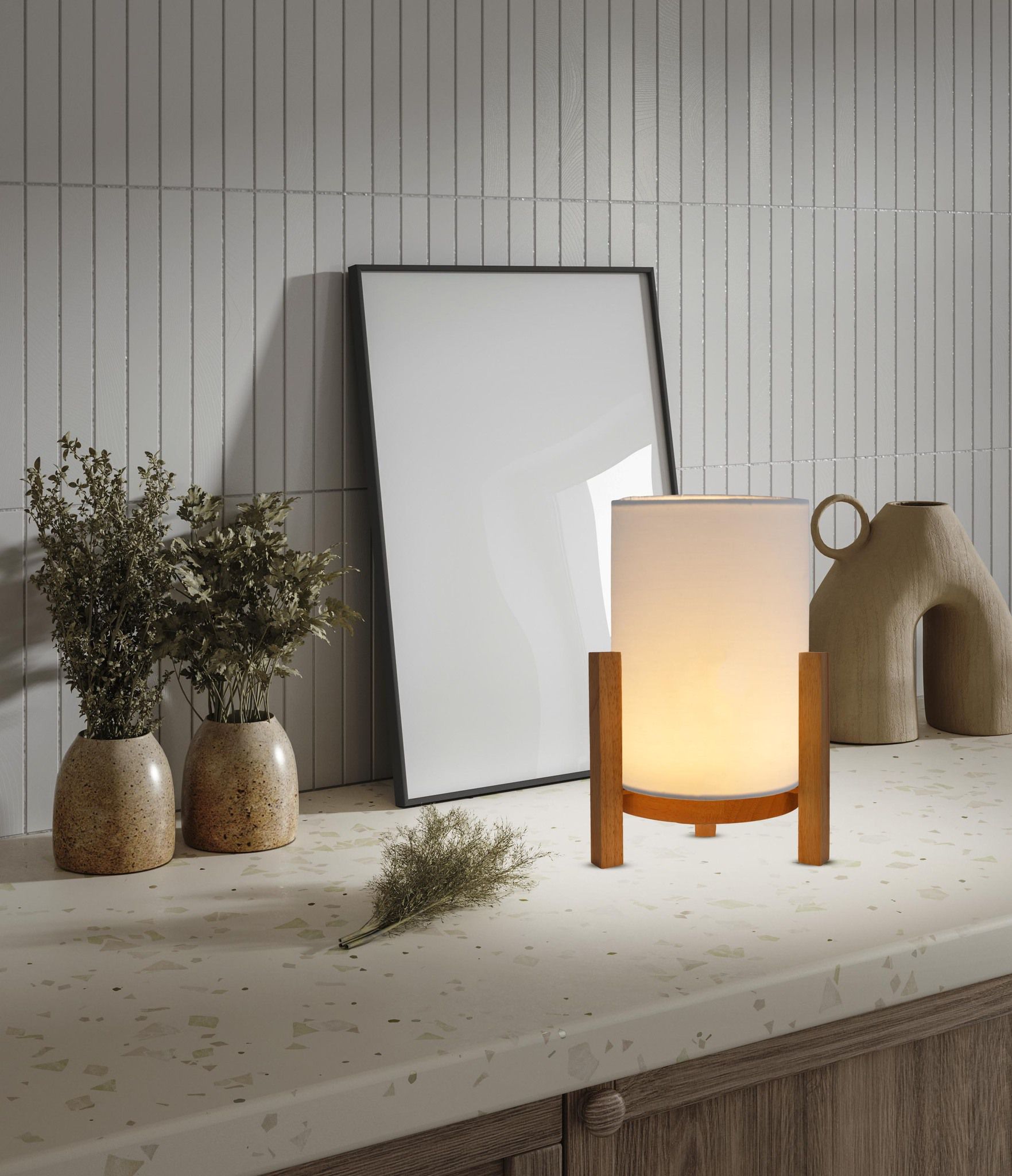 Akkutischleuchte MADITA - 1.1W, LED , IP20