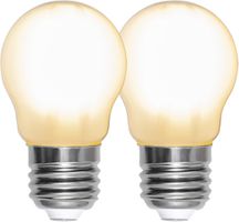 LED Lamp E27 Frosted Duo Pack - E27, 470Lm, 4.5W, 2700K