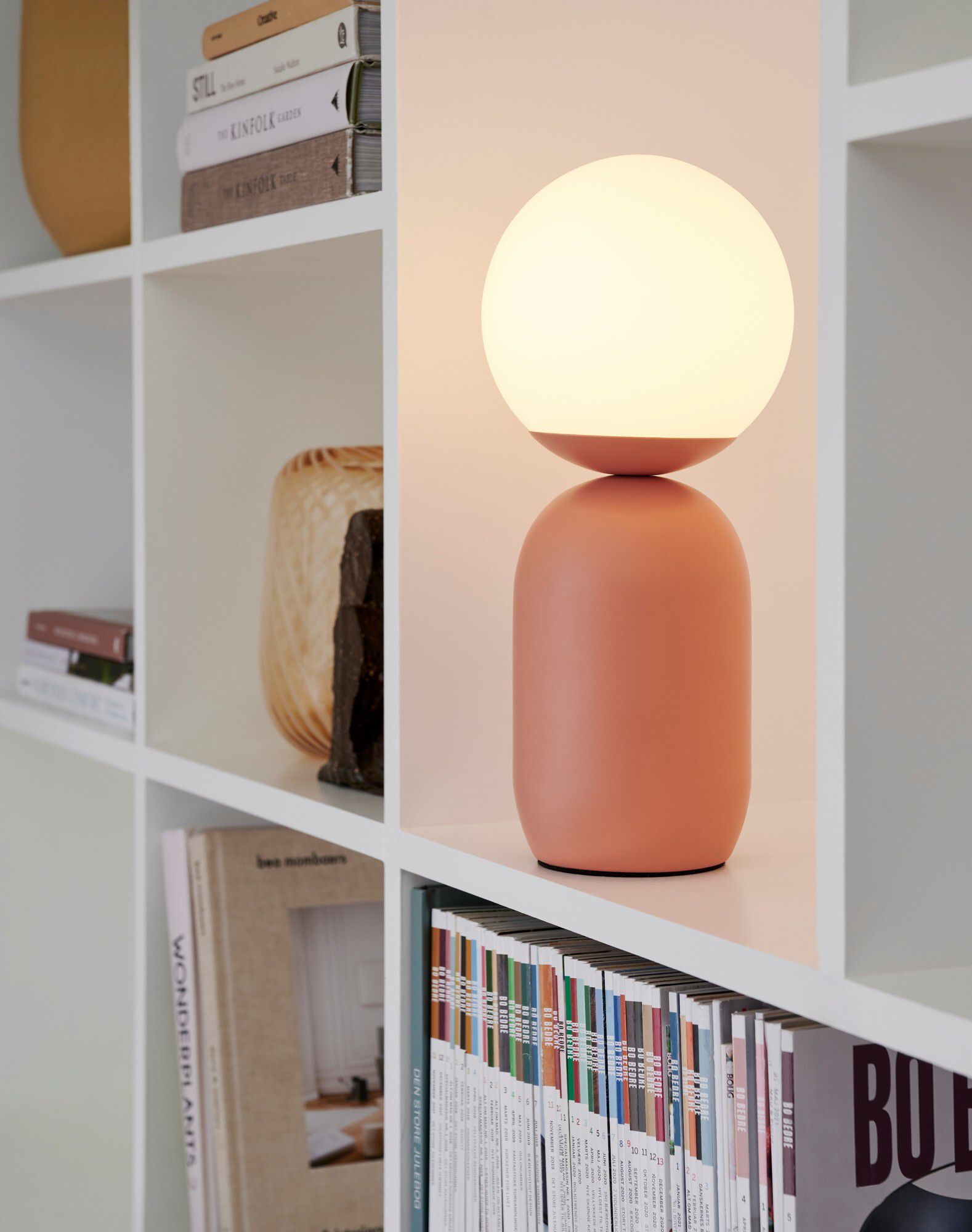 Notti, Tischleuchte, Terracotta - E14, IP20, max.25W