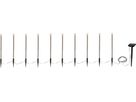 Solar Dekoration Bubbly 10-PIN - IP44, Warmweiss, Silber
