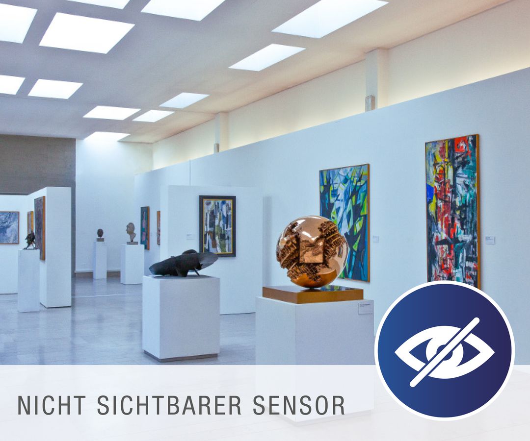 LED-Sensor-Panel Alegre incl. Halterung s:45cm - LED fest verbaut, 3000K, warmweiss