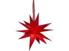 Papierstern December - IP20, Rot