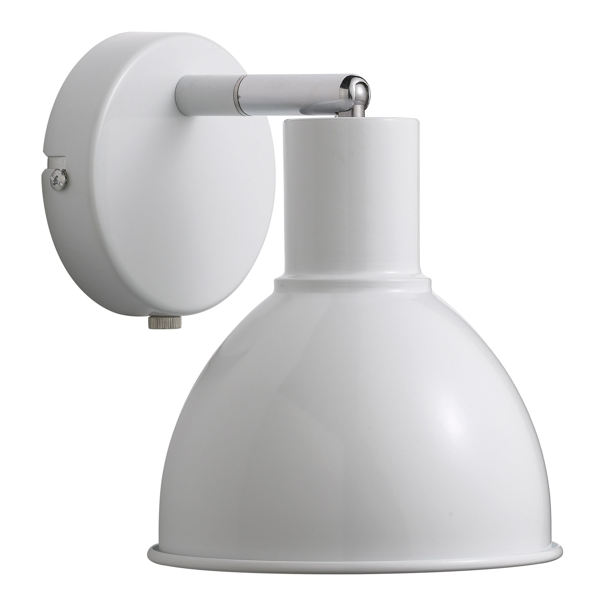 Wandleuchte POP (Weiss) - E27, max. 18W, IP20, weiss, nicht dimmbar, exkl. Leuchtmittel, L=190mm, B=190mm, H=200mm