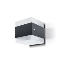 LED Wandanbauleuchte NOBIS - 13W, 696lm, 3000K, IP66, schwarz-matt, nicht dimmbar, L=114mm, B=120.2mm, H=110mm