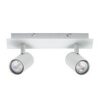 Deckenleuchte FRIDA - 2xGU10 (exkl.) max.2x35W, IP20, 90°, weiss, dimmbar (Optional Leuchtmittel), L=290mm, B=85mm,H=115mm