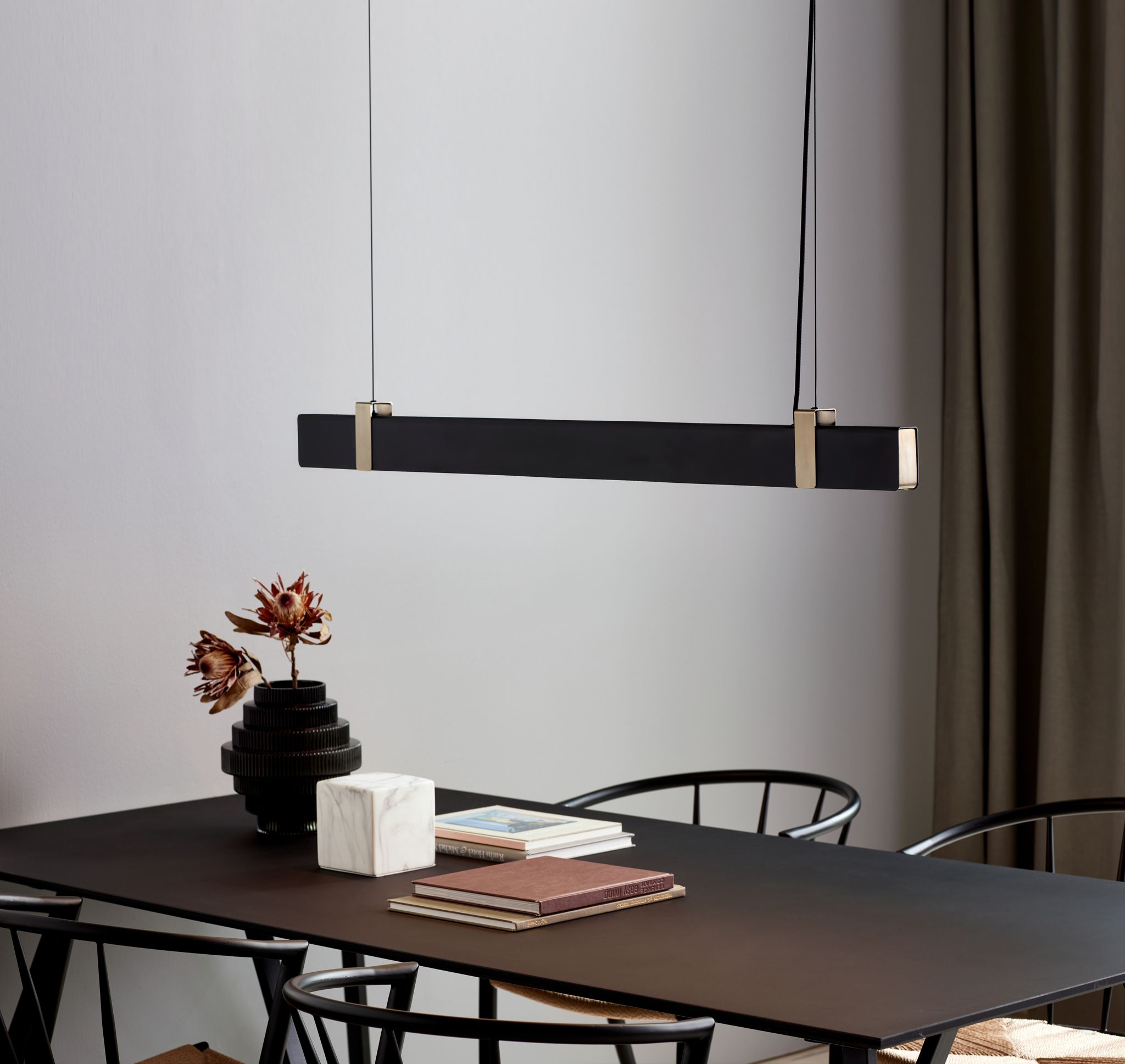 Lilt, Pendelleuchte, Schwarz - LED Modul, 28W, IP20