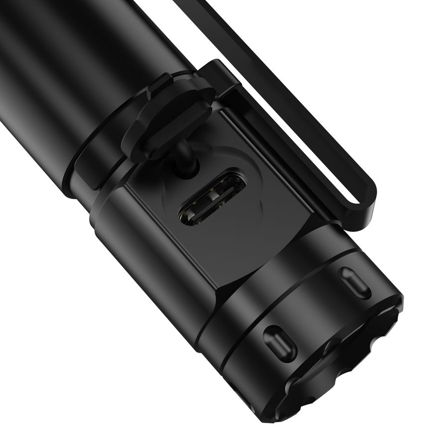Akku-Taschenlampe 1000 - 1000lm, 7000 - 9000K,4 h Leuchtdauer