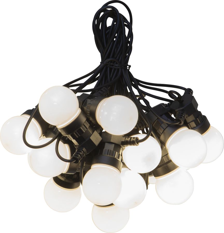 Lichterkette Small Circus - IP44, Warmweiss, 20 LED's, 855cm