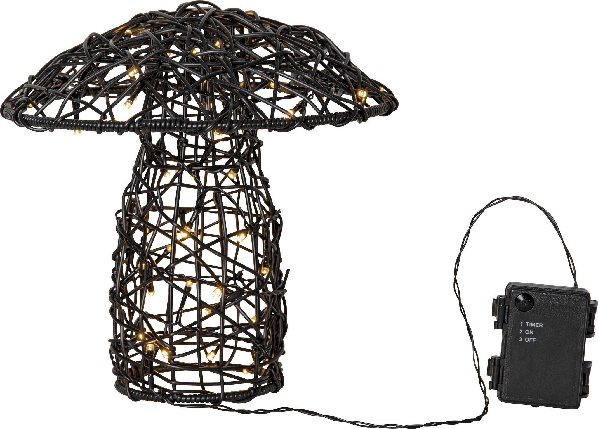 Outdoor Decoration Otto - IP44, Warmweiss,Schwarz