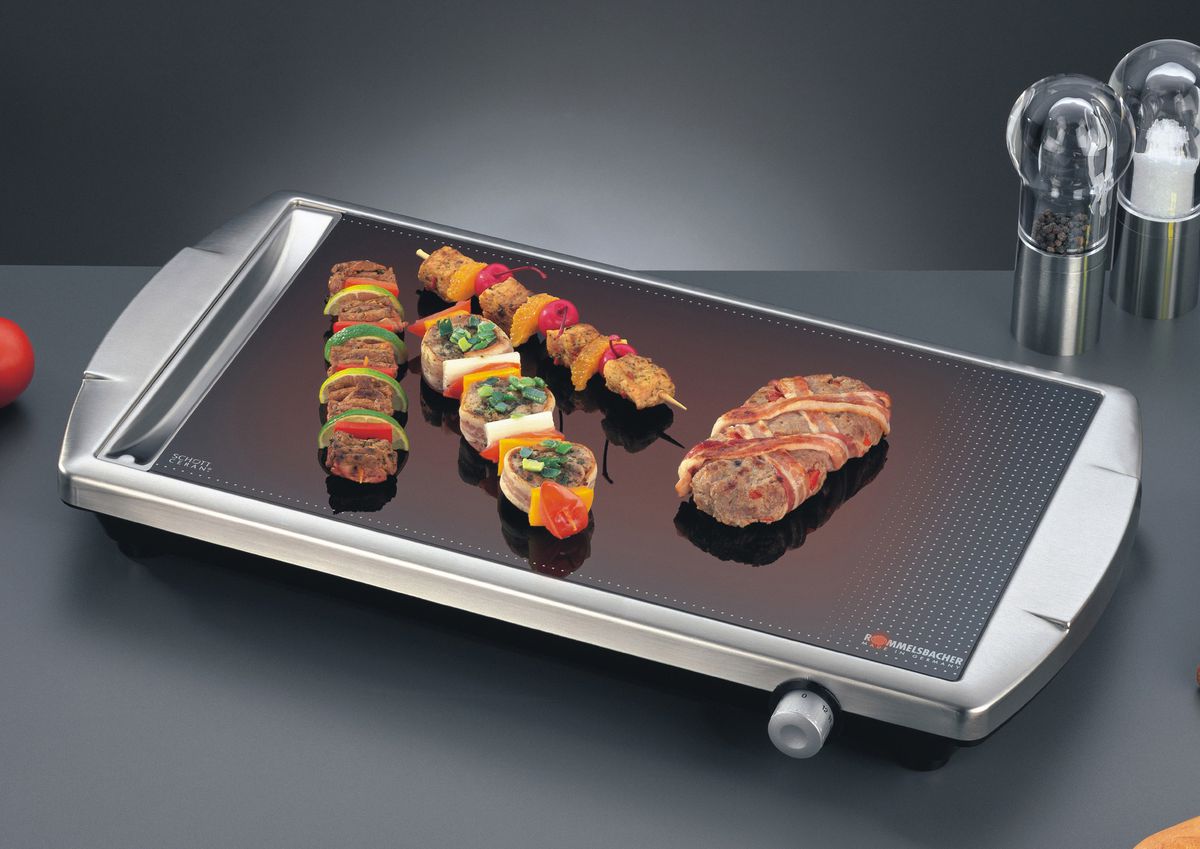 Gril Ceran CG 2303 - Ceran Grill , Edelstahl/schwarz, 2000W