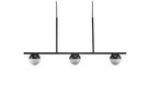 Contina, 3-Pendelleuchte, Schwarz - G9, max. 5W, IP20