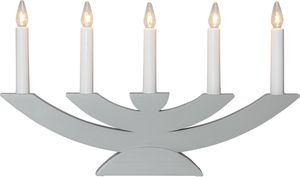 Kerzenleuchter Navida - IP20, Grau