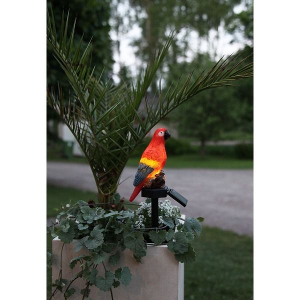 Solar Decoration Goja - Rot, Lichtfarbe Warmweiss