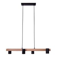 4er Pendelleuchte FRIDA schwarz L: 80 cm - GU10, IP20, 40W, 230V