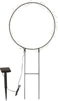Solar Decoration Barlumi Solar - Warmweiss, IP44, Schwarz