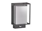 LED Sensor-Wandleuchte Nestor - 8W, 550lm, 2700K, IP44, CRI 80, 120°, nicht dimmbar, L=221mm, B=147mm, H=87mm