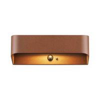 Wandleuchte Marcellio Solar  Braun - 5W, LED-Modul, IP54