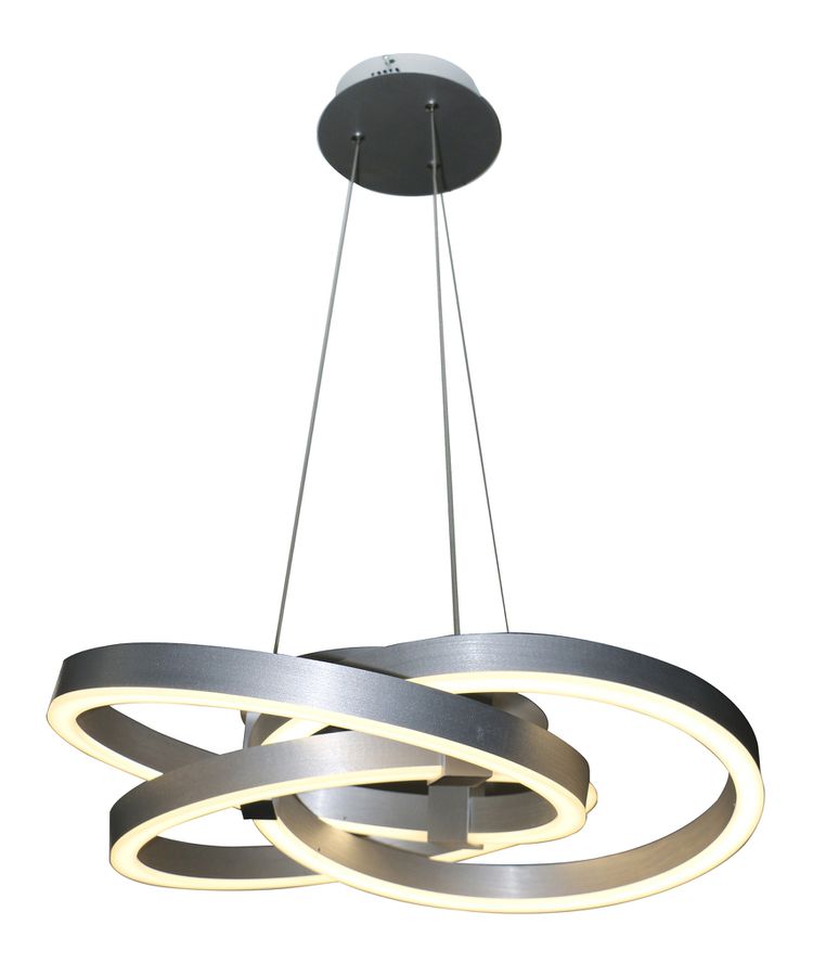 Smart Home LED Pendelleuchte Divora d: 58cm - LED fest verbaut, 2700-6500K, warm-kaltweiss