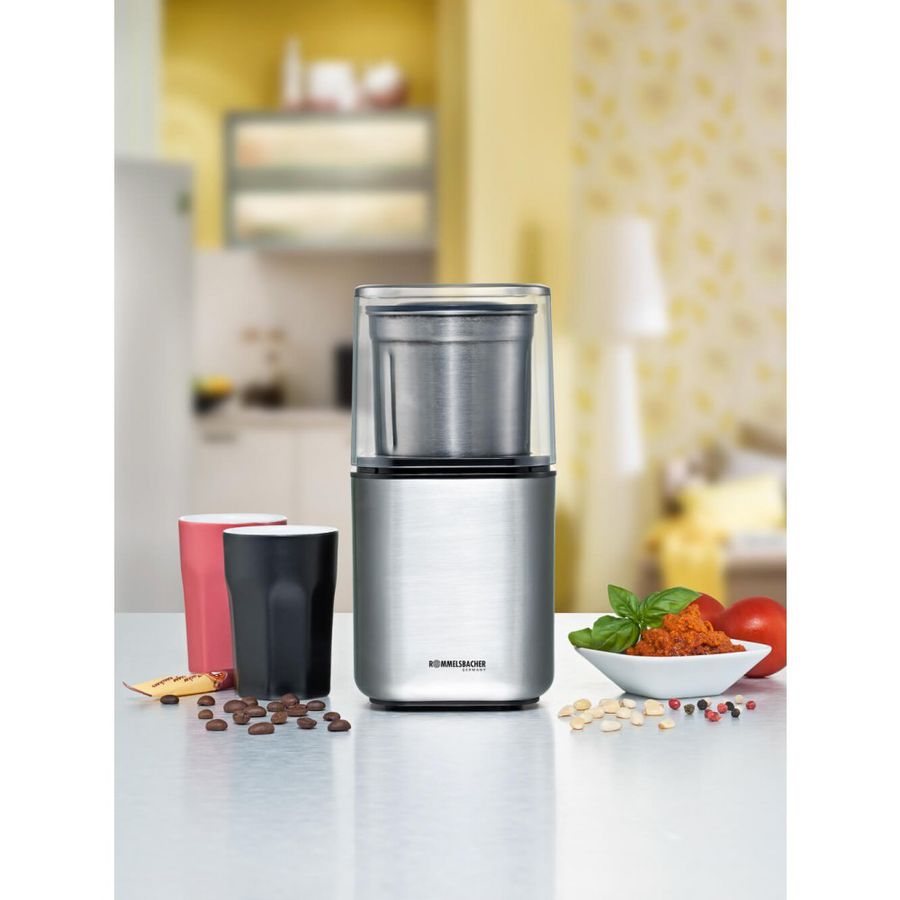 Macinacaffè e macinacaffè EGK 200 - Gewürz & Kaffee Mühle, Edelstahl, 200W