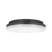 LED Anbauleuchte SLICE CIRCLE III Switch - 10/18/24W, 1150/2100/2800lm, 3000/4000K, IP54, CRI >80, 110°, anthrazit, Dali dimmbar