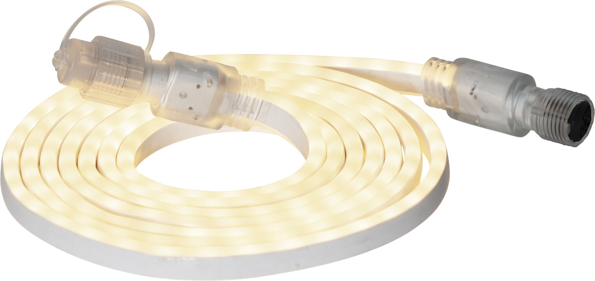 System 24 Extra, Lichtschlauch, 600x1cm - Transparent, Warmweiss