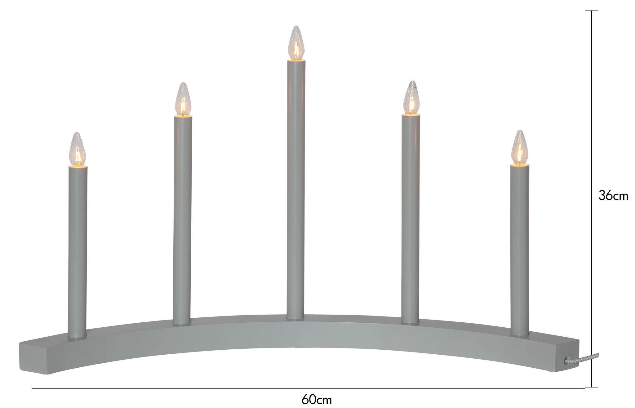 Kerzenständer  Accent - IP20, Warmweiss, 5 LED