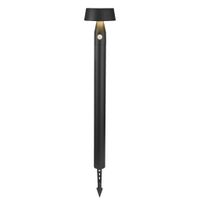Nama 90, Pollerleuchte, Solar, Schwarz - LED Modul, 1W ,IP54