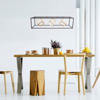 LED-Pendelleuchte l: 100cm Tripolis - LED fest verbaut, 2800K, warmweiss