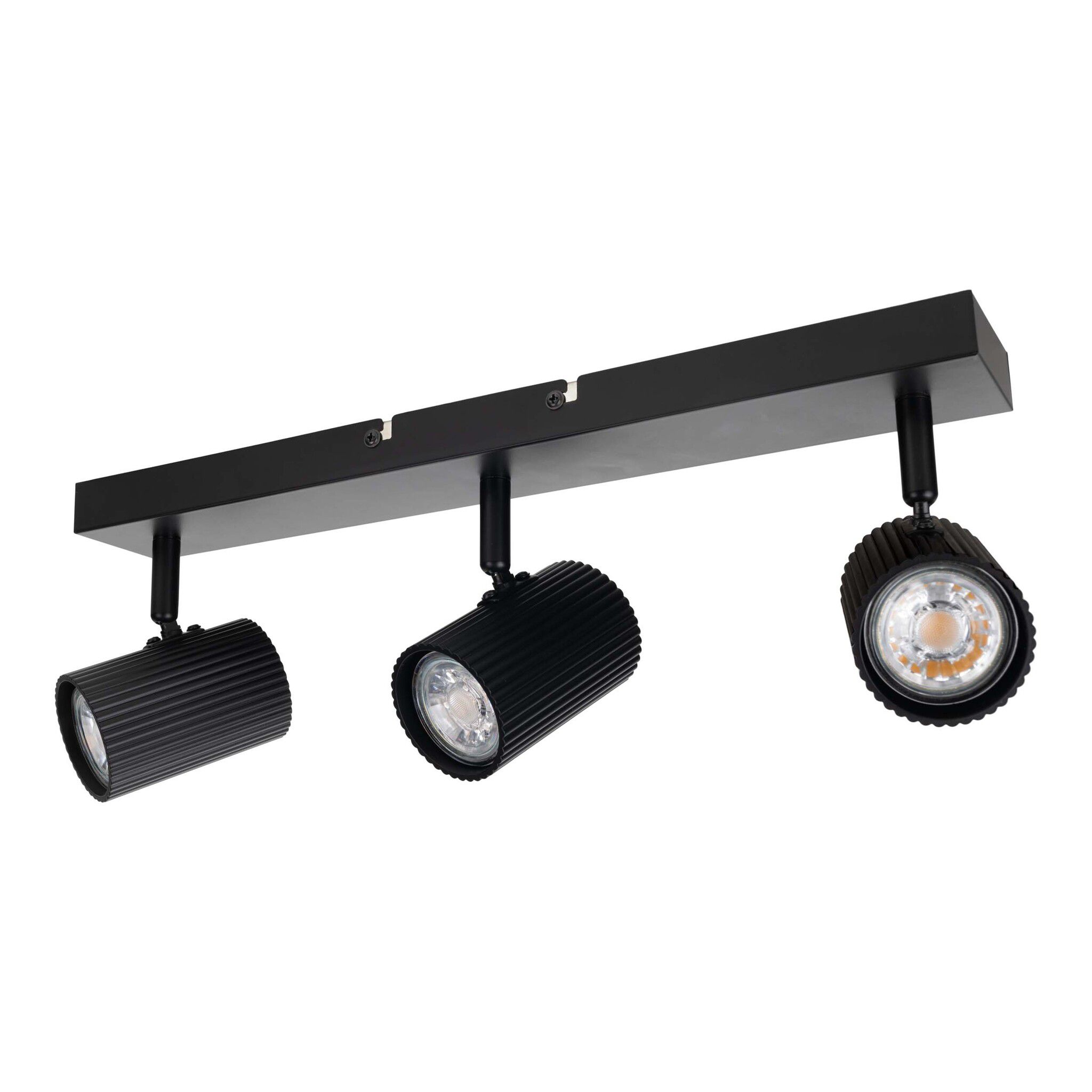 3er Spot-/Deckenleuchte  TINNIS  L: 41cm schwarz - IP20, GU10, Schwarz