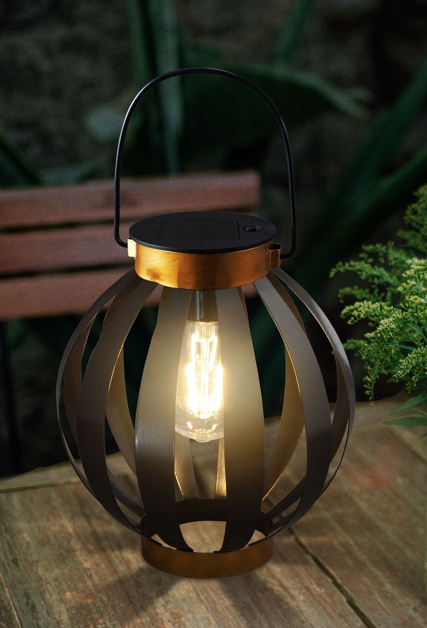 Solar Laterne AKRAB - Warmweiss,  IP44, 2700K