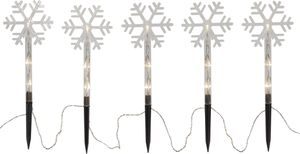 Outdoor Dekoration Wandy - IP44, Warmweiss, 5 LED