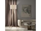 Stehleuchte  ARDITA  H: 152cm beige - IP20, E27, Beige