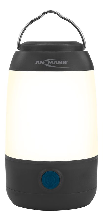 Campingleuchte Mini - 3W, Leuchtdauer 11.5h, schwarz