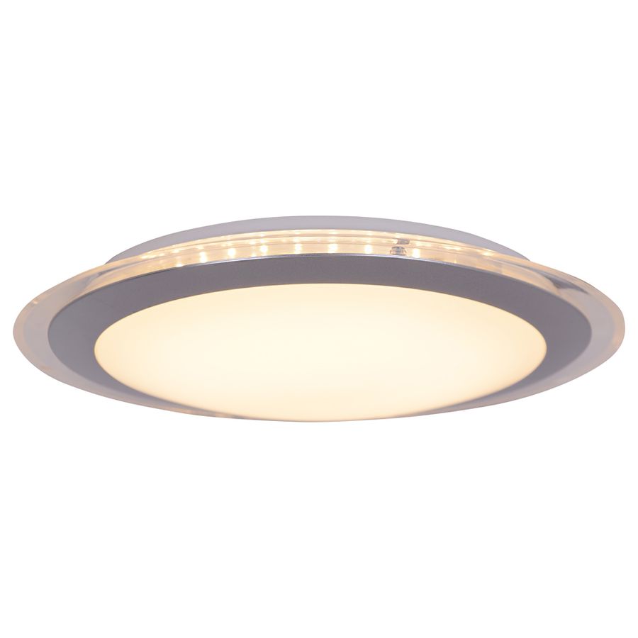 LED Deckenleuchte Lutos d:33cm - LED fest verbaut, 3000K, warmweiss