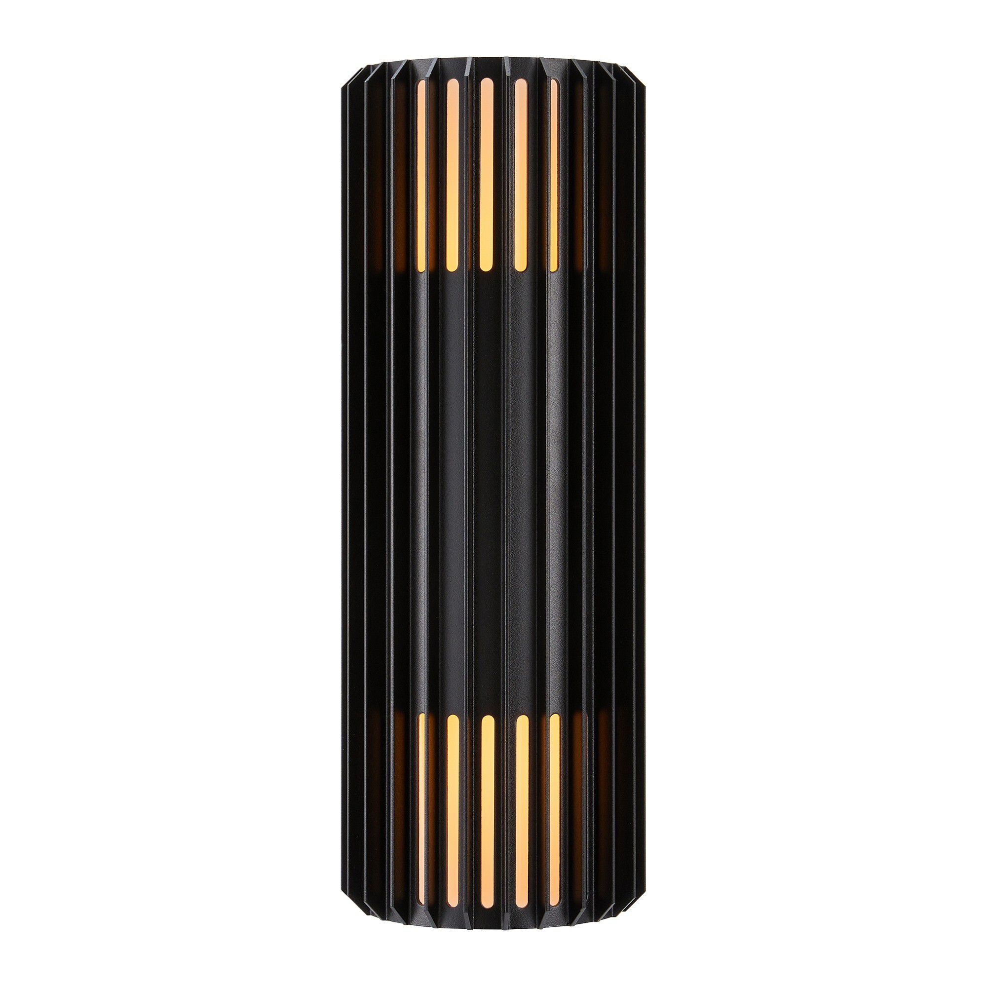 Wandleuchte Aludra Double - 2X15W, E27, IP54, schwarz