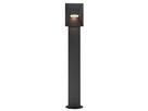 Wegleuchte PONTIO 15 - 1xGU10 (exkl.), max.25W, IP54, schwarz, dimmbar (optional Leuchtmittel), L=150mm,B=150mm, H=850mm